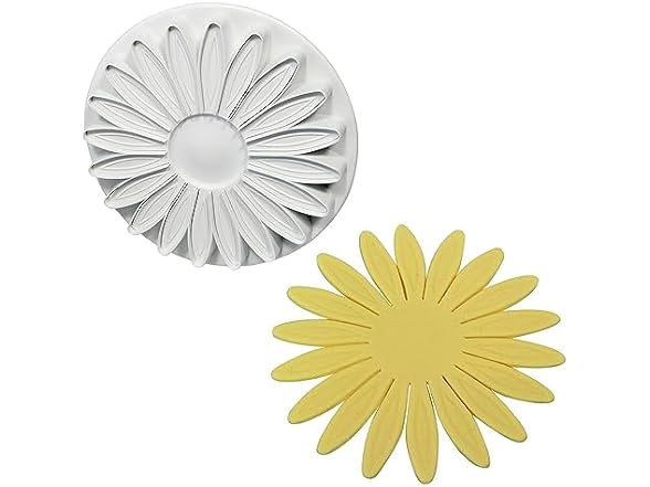 PME Veined Sunflower/Daisy/Gerbera Plunger Cutter, 20 Petals