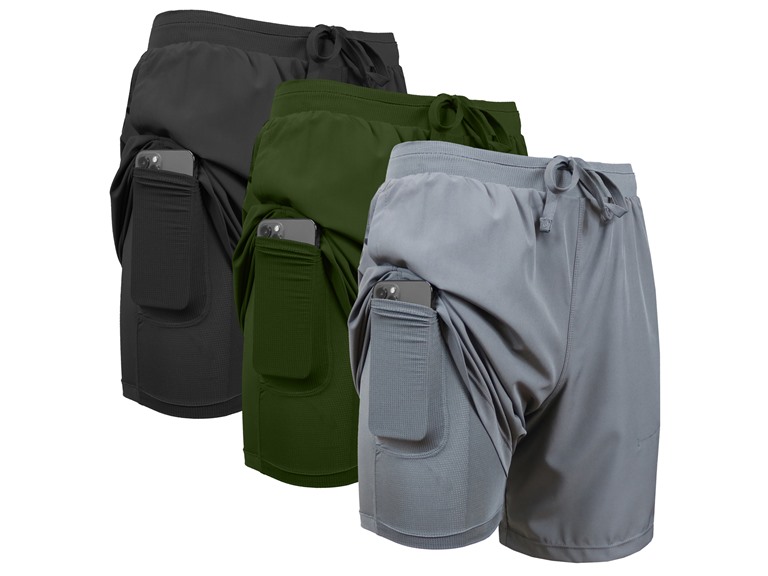 Kick Start Gear WC-----(Men's 3Pack) / MES-200 / BK-GY-OL /