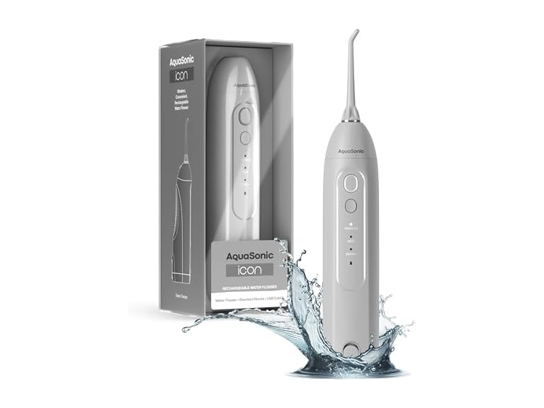Aquasonic AS-FLOS-ICON-SL AquaSonic ICON Flosser - Stone