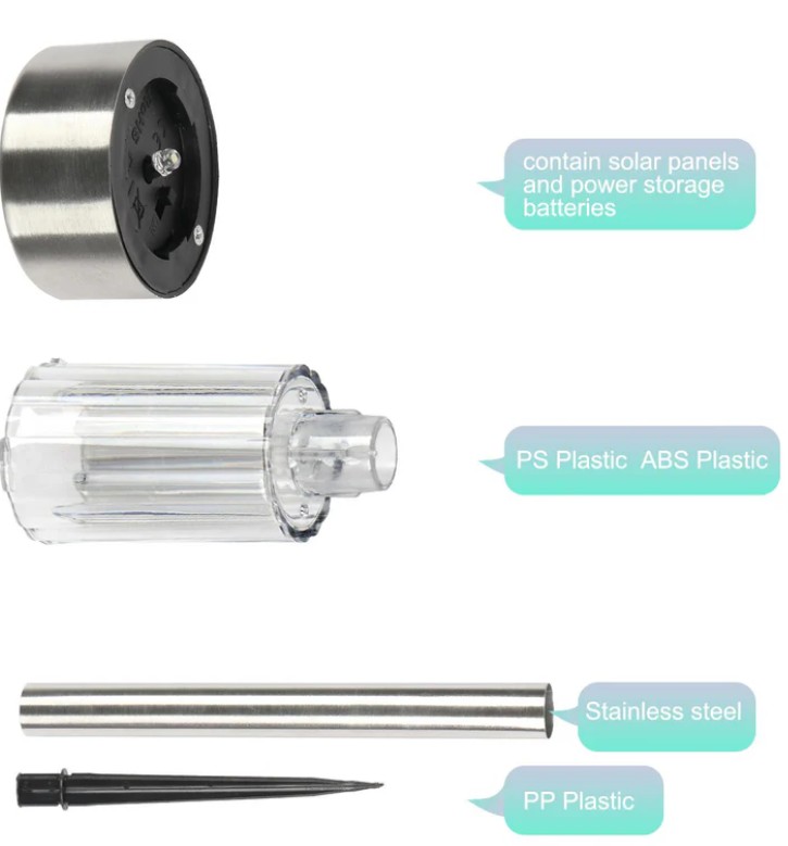 10 Pack Solar Patio Garden Path Lights - Gallery 10