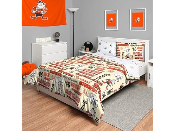 FOCO NFL Retro Bed in a Bag