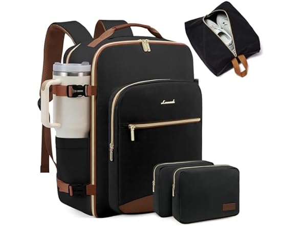 LOVEVOOK 17 Inch Large Travel Backpack