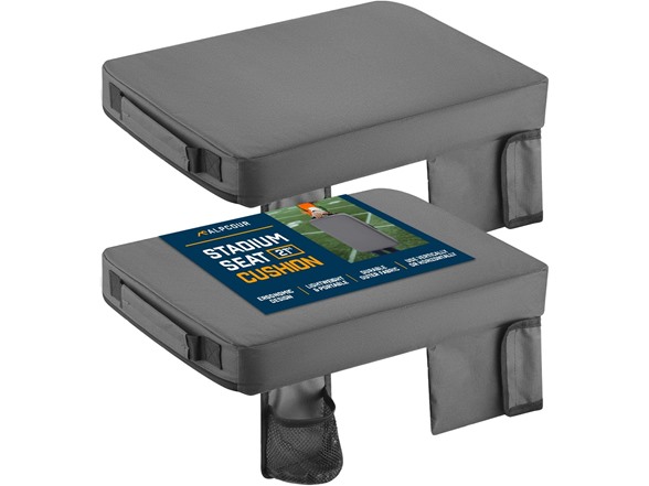 Grey 21\" Wide - 2 Pack