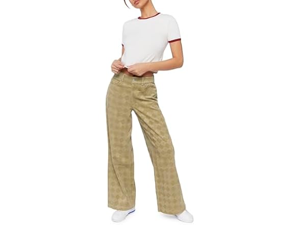Forever 21 (L) Bootcut Pine Bark Pants