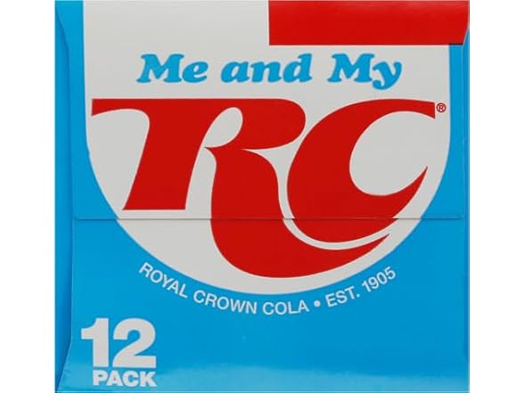 RC Cola Soda, 12 fl oz cans, 12 pack