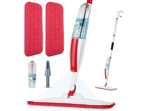 $12.99, Was $28.99, 55% Off! Red Wet Spray Mop dealfomo