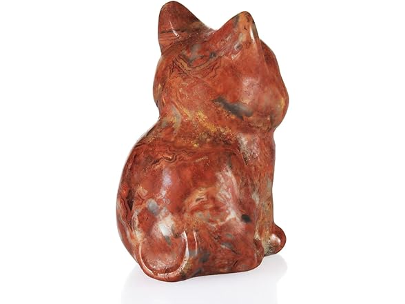 Bosfante 2" Agate Cat Figurine