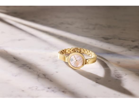 Movado Women's BOLD Crystal Accent and Pale Watch