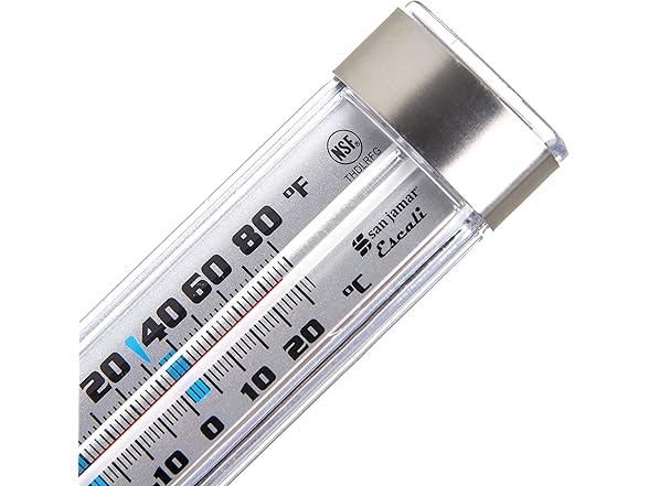 San Jamar San Jamar THDLRFG Refrigerator/Freezer Thermomet