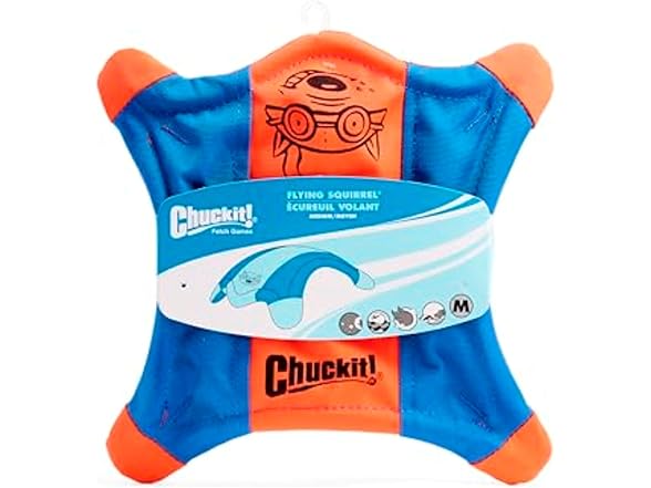 Chuckit! Flying Squirrel Fetch Dog Toy