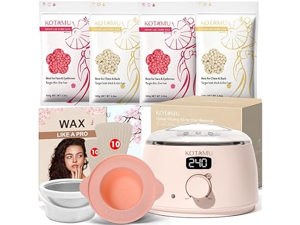 KOTAMU | Waxing Kit for Women & Men