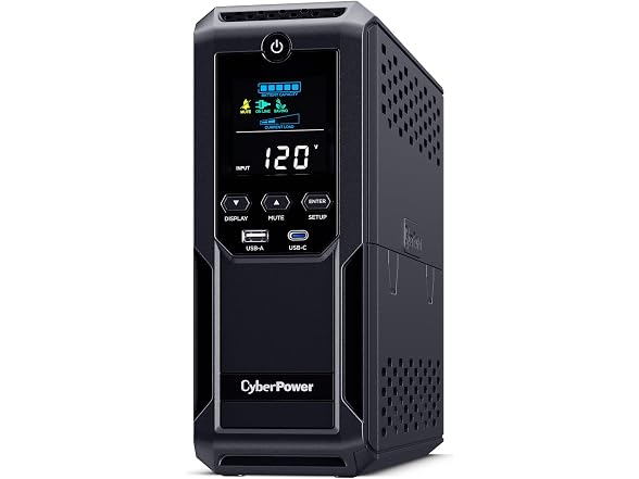 CyberPower 1500VA/900W Intelligent LCD UPS System