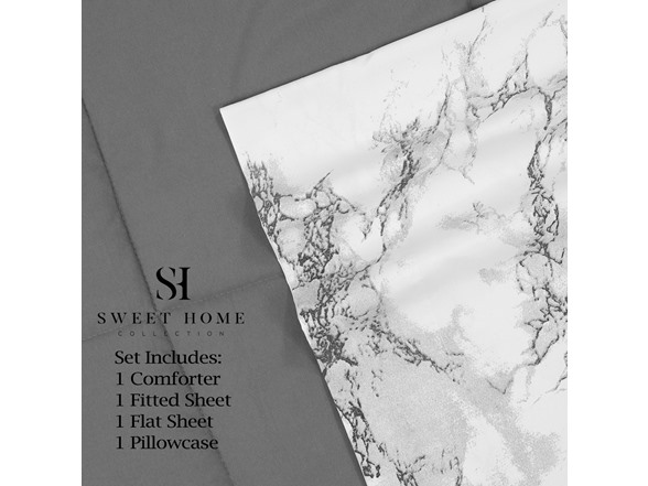 Marble Sheet & Comforter Bedding Sets