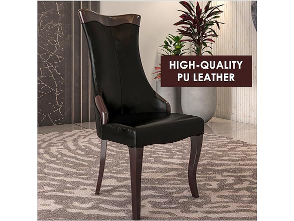 Leisuremod NC20BL Novara Dining Chair
