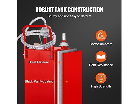 30 Gallon Fuel Caddy, Gas Storage Tank &