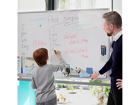 DTUQYX Magnetic Book Shelf for Whiteboard, 2PK