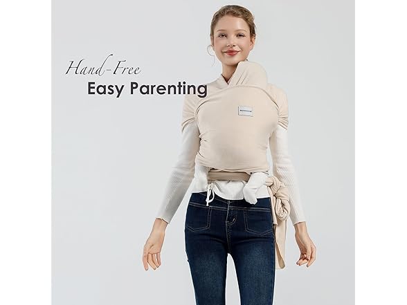 MISSWISDOM Baby Wrap Carrier Sling