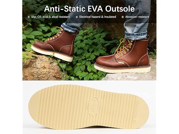 Clitenk Work Boots Men