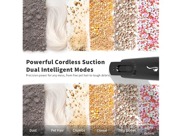 AYONTIN Lightweight Stick Vacuum w/LED