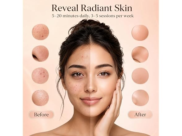 Red Light Therapy Mask for Face and Neck