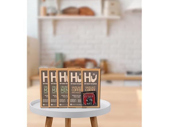 6 Item Set- Hu Chocolate Mint & Hazelnut & Clayes Fudge