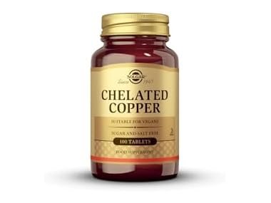 $0.99, Was $6.239, 84% Off! Solgar Chelated Copper Tablets, 100 Count dealfomo