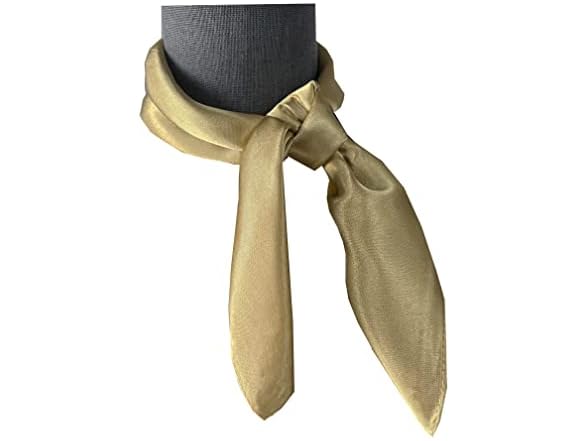 Nania (23.6'') Silk Square Scarf Pure Neckerchief