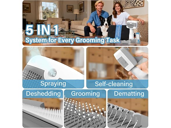 Pawimood Pet Steam brush