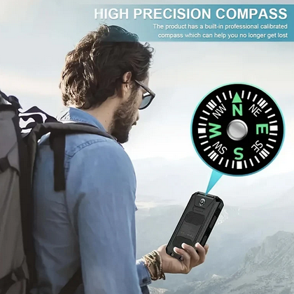 2-Pack 10,000mAh Portable Solar Charger - Gallery 18