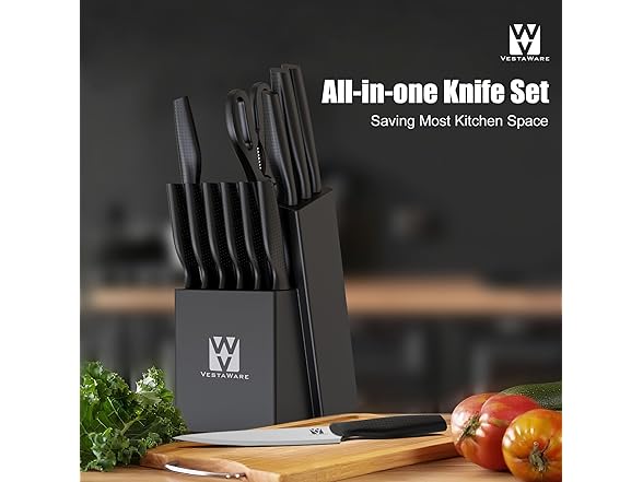 Vestaware 14 Pcs Kitchen Knife Set