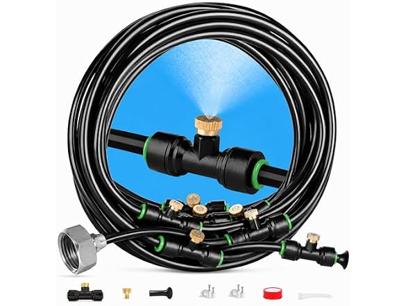 Lekit Misters for Outside Patio 63FT