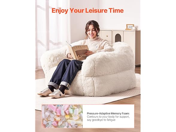 Bean Bag Chair, 3.9FT BeanBag Sofa