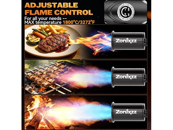 Zonixzz Propane Torch Black