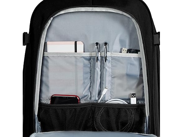 Amazon Basics Travel Backpack, Black