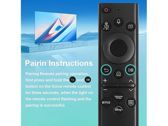 BN59-01385A Solar Voice Remote | Samsung TV