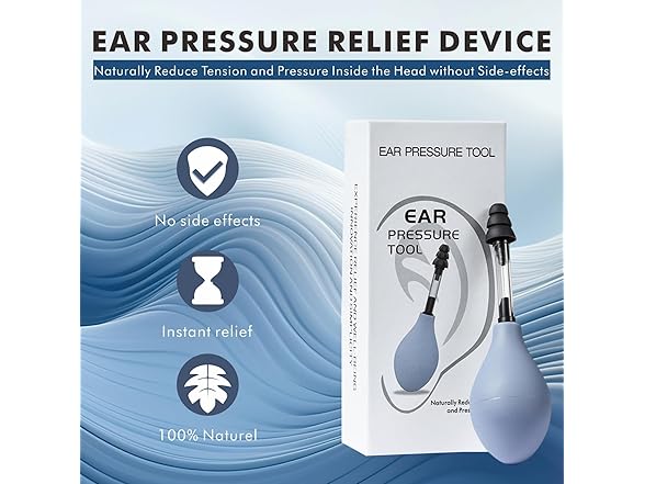 Ear Pressure Relief Suction Device
