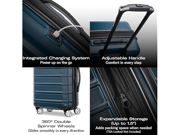 Samsonite B08BX9B5BY Omni 2 Airline Carry-On Luggage