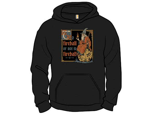Medieval Wizard Fireball