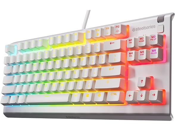 SteelSeries Apex 3 TKL White RGB Gaming