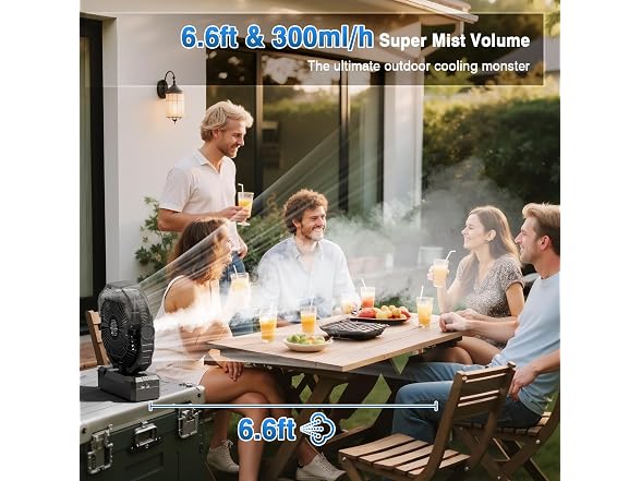 AVAVO Portable Misting Fan