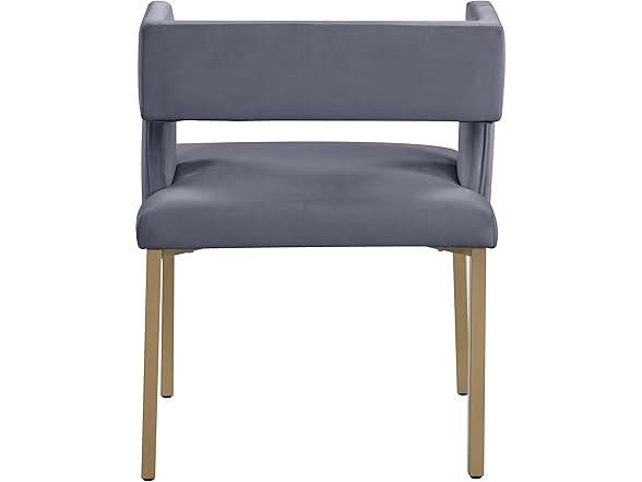 2Pk Caleb Velvet Dining Chair