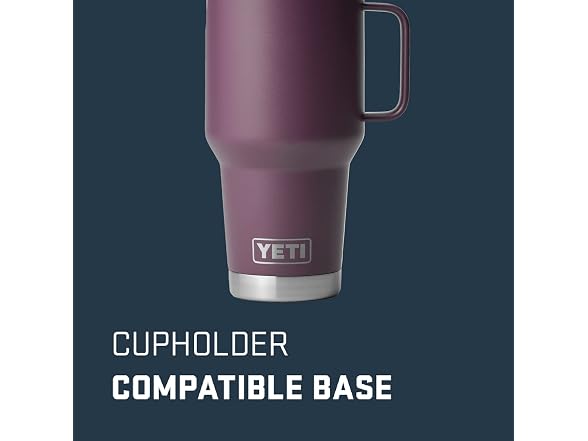 YETI Rambler Travel Drinking Cup, 30oz, Nordic Purple
