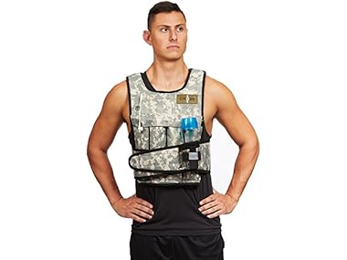 $17.99 CROSS101 Adjustable Weighted Vest (20lbs) dealfomo