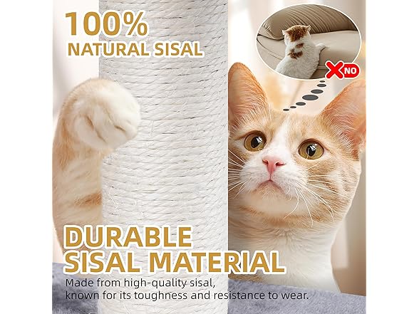 Xin Three Layer Cat Tree with Cat Condo