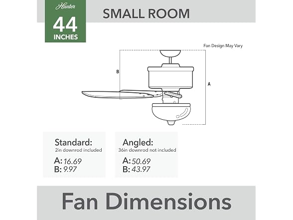 Hunter Fan 52" Vicien Fresh White Indoor
