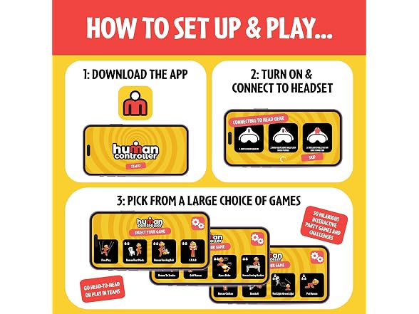 TOMY Human Controller Party Game