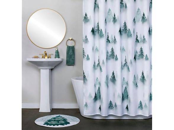 SKL Home Christmas Winter Pines Soap/Lotion Dispenser