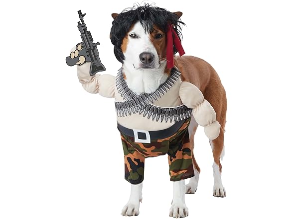 California Costumes Action Hero Pet Costume X-Small - Gallery 2