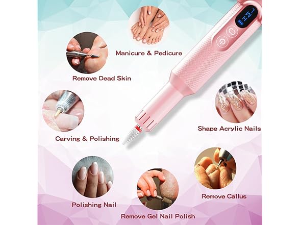 Pinkiou Electric Nail Drill