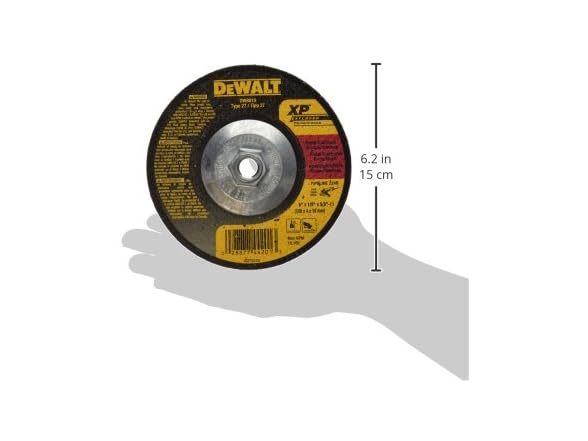 DEWALT DW8819 6in x 1/8 x 5/8in -11 XP Grinding Wheel